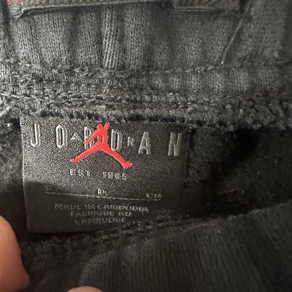 Nike Jordan 23 Engineered Woven Pants Mens S Jogger Water Repellent Black DQ8066 - Picture 3 of 3